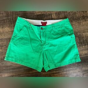 Merona Women's Vibrant Green Bermudas